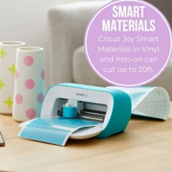 Cricut Joy Cutting Machine Bundle with 7 Smart Iron-On Rolls - Compact Vinyl Cutter for Custom Apparel & DIY Crafts