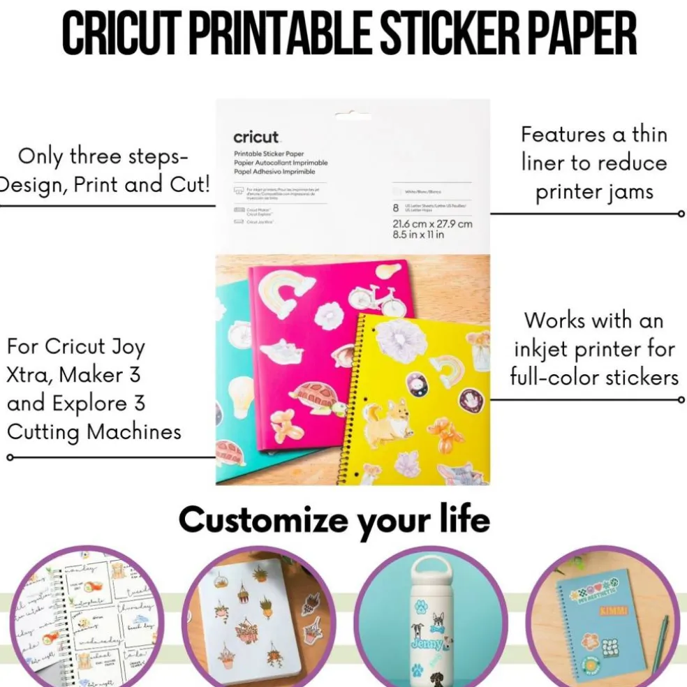 Cricut Joy Xtra Card and Sticker Making Bundle Set
