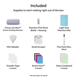 Cricut Joy Xtra™ in Lavender & Basics Bundle