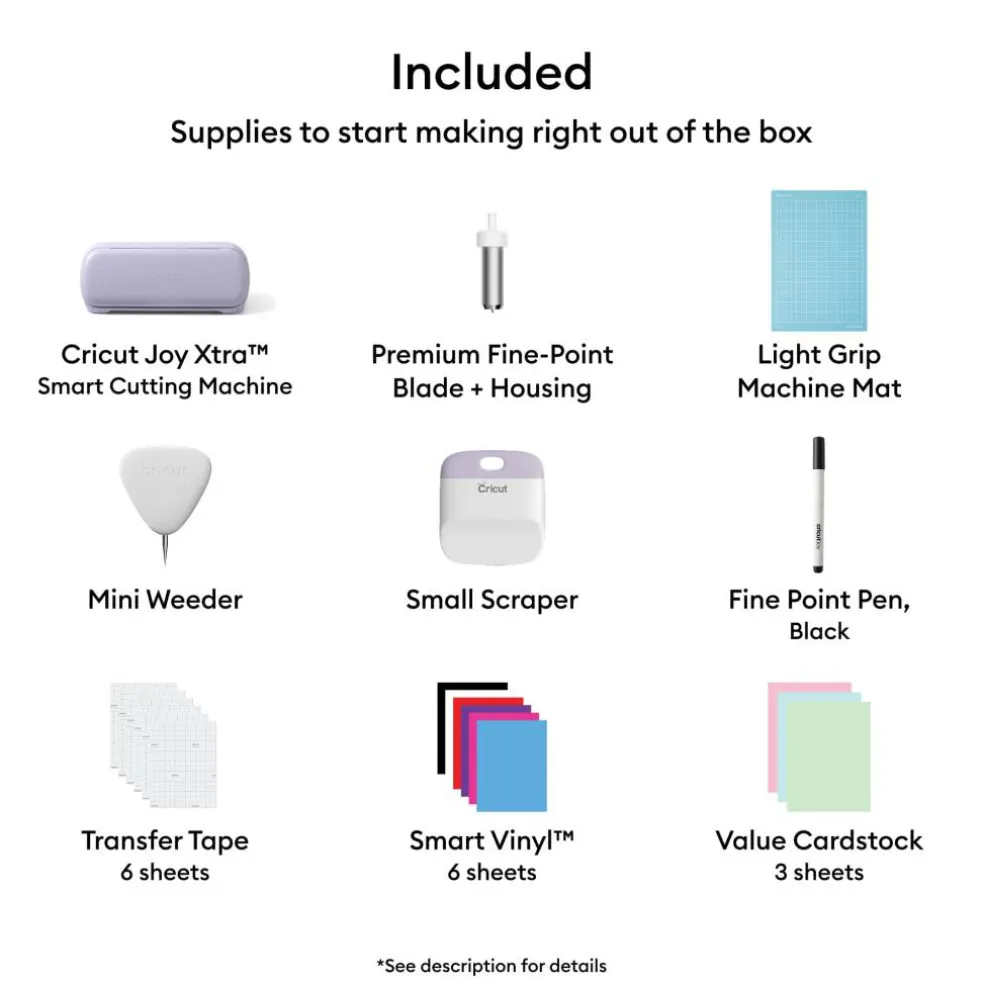Cricut Joy Xtra™ in Lavender & Basics Bundle