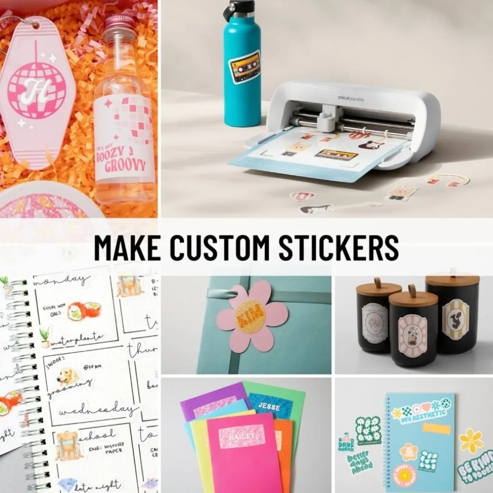 Cricut Joy Xtra Printable Sticker Starter Bundle Set