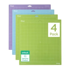 Cricut Machine Mat Variety Pack, 12 in x 12 in, 4 ct