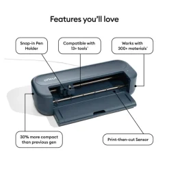 Cricut Maker 5 + EasyPress SE Apparel & Vinyl Craft Bundle