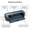 Cricut Maker® 5 in Slate Blue & Deluxe Bundle