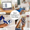 Cricut Maker 4 Vinyl and Iron-On DIY Project Bundle
