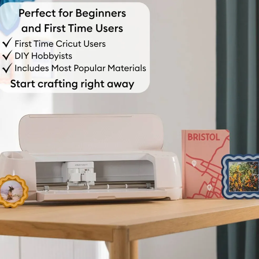 Cricut Maker 4 Vinyl and Iron-On DIY Project Bundle