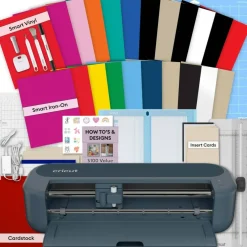 Cricut Maker 5 Vinyl & Iron-On Beginner Crafting Bundle