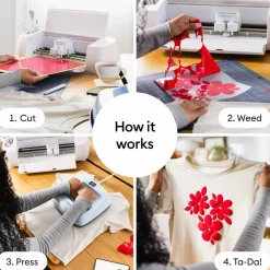 Cricut® Metallic Puff Iron-On Heat Transfer Vinyl
