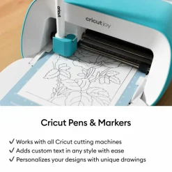 Cricut® 0.3mm Black Extra Fine Point Pens, 3ct. + Adapter