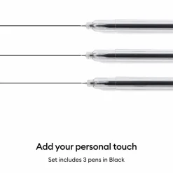 Cricut® 0.3mm Black Extra Fine Point Pens, 3ct. + Adapter