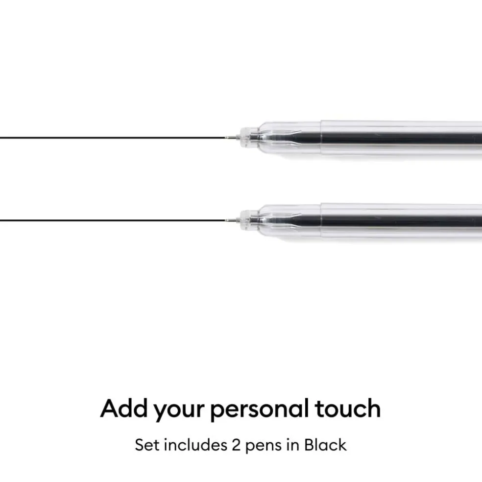 Cricut® 0.4mm Black Fine Point Pens, 2ct. + Adapter