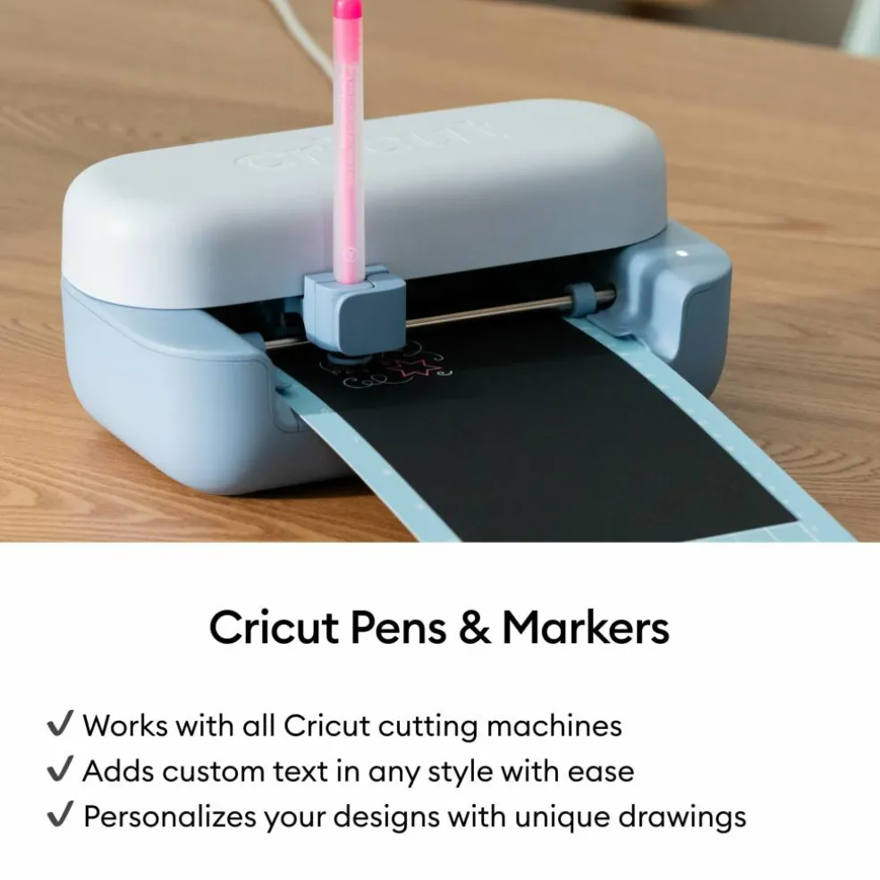 Cricut® 0.8mm Glitter Gel Pens, 3ct. with Adapter