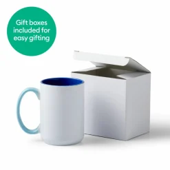 Cricut® 15oz. Ocean Beveled Ceramic Mug Blank