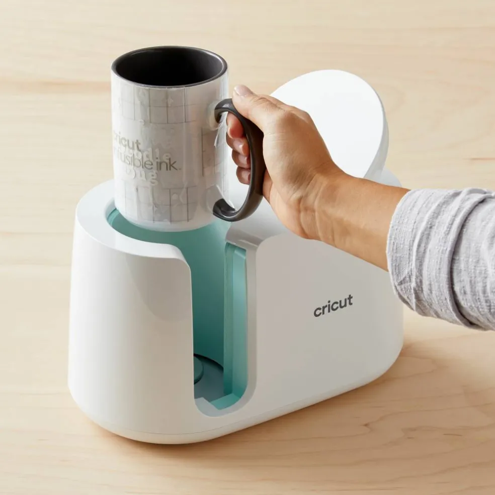 Cricut® 15oz. Ocean Beveled Ceramic Mug Blank