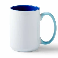 Cricut® 15oz. Ocean Beveled Ceramic Mug Blank