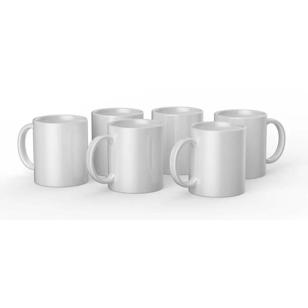 Cricut® 12oz. White Ceramic Mug Blanks, 6ct.