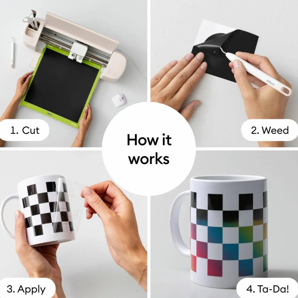Cricut® Permanent Heat-Activated Color-Changing Vinyl