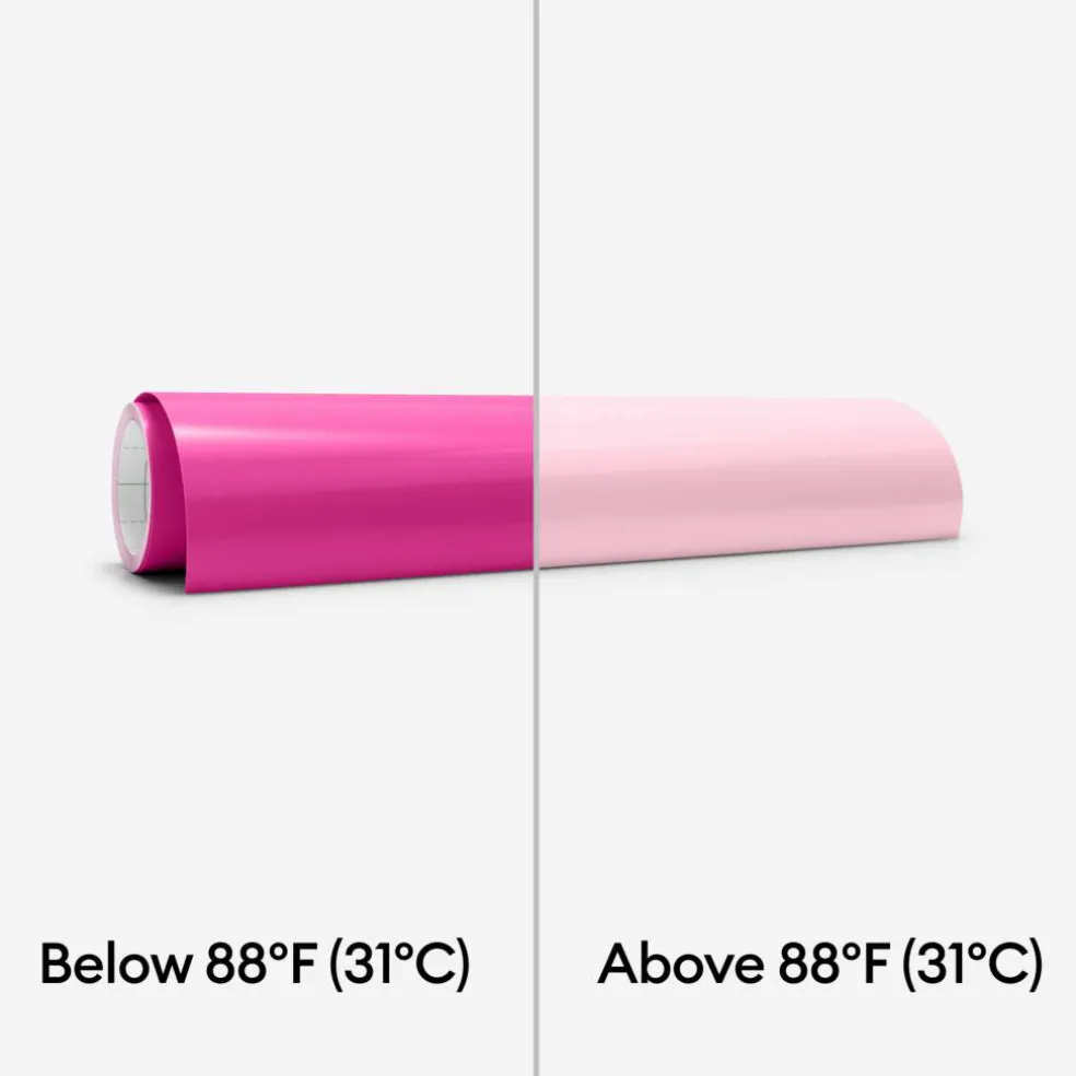 Cricut® Permanent Heat-Activated Color-Changing Vinyl