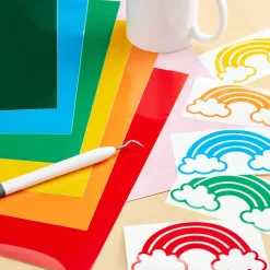 Cricut® Premium Vinyl™ Permanent Sampler, Brights
