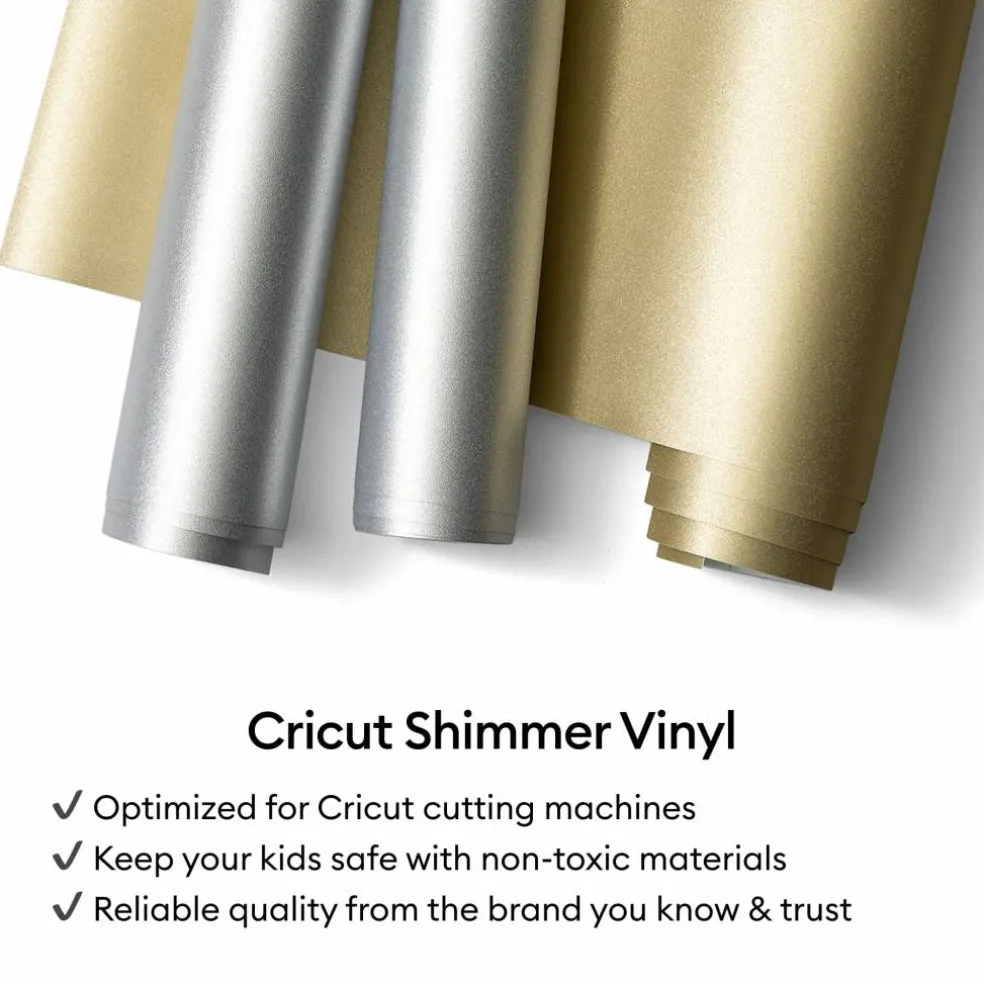 Cricut® Premium Vinyl™ Shimmer, 12" x 48"