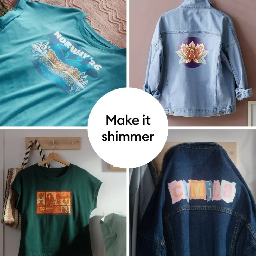 Cricut® Printable Glitter Iron-On Kit