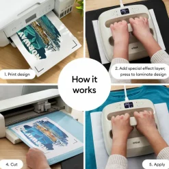 Cricut® Printable Glitter Iron-On Kit
