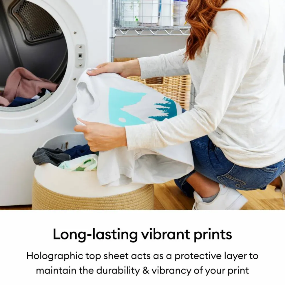 Cricut® Printable Iron-On Holographic Kit
