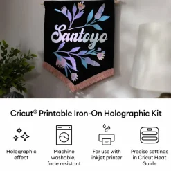 Cricut® Printable Iron-On Holographic Kit