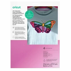 Cricut® Printable Iron-On White to Purple UV Color Changing Kit