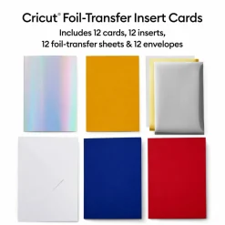 Cricut® R40 Foil Transfer Insert Cards, Celebration Sampler
