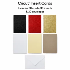 Cricut® R40 Insert Cards, Glitz and Glam Sampler