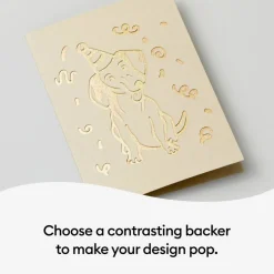 Cricut® S40 Cutaway Cards, Neutrals Sampler