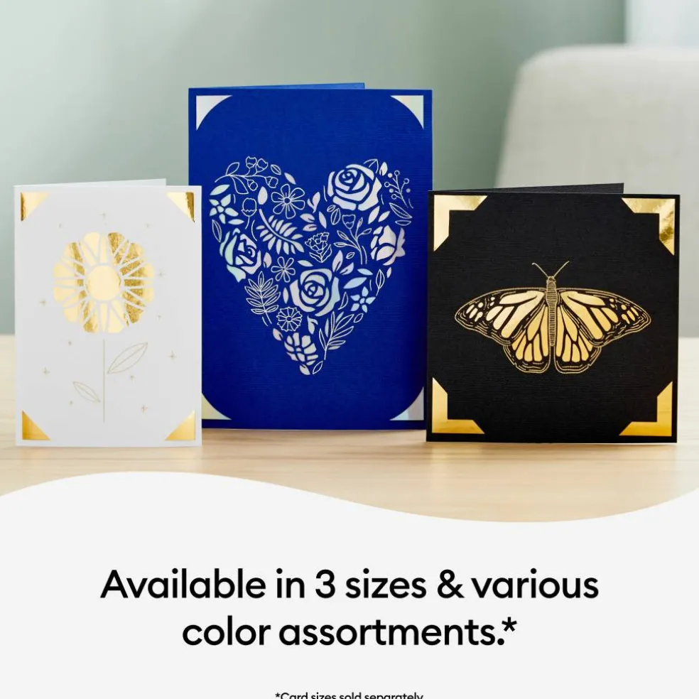 Cricut® S40 Foil Transfer Insert Cards, Royal Flush Sampler
