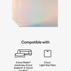 Cricut® Silver Printable Vinyl, 10ct.