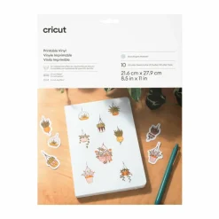 Cricut® Silver Printable Vinyl, 10ct.
