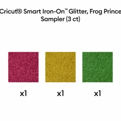 Cricut® Smart Iron-On™ Glitter Frog Prince Sampler, 3 Sheets