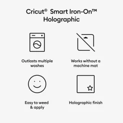 Cricut® Smart Iron-On™ Holographic Roll