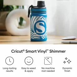 Cricut® Smart Vinyl™ Matless Permanent Shimmer Vinyl Seaglass Sampler