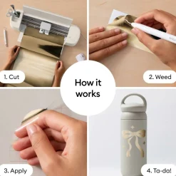Cricut® Smart Vinyl™ Matless Permanent Vinyl Pixie Shimmer Sampler