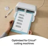 Cricut Transparent Printable Vinyl Sheets, 8.5 in x 11 in, 40 ct