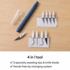 Cricut® TrueControl™ Blue Craft Knife & Weeding Kit
