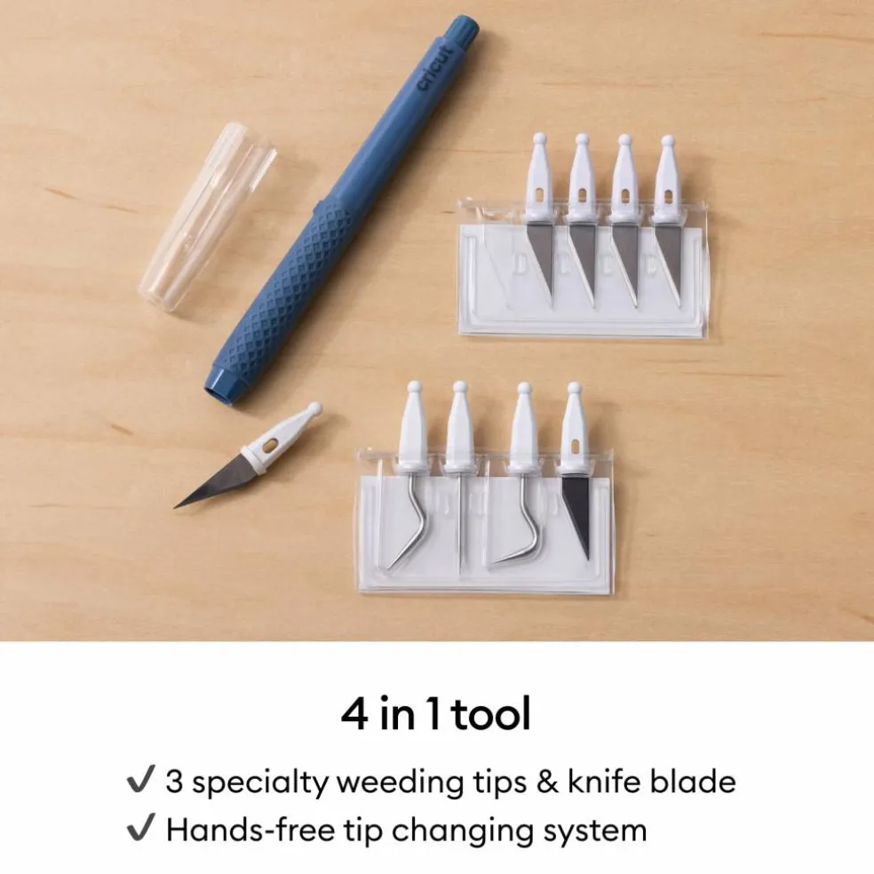 Cricut® TrueControl™ Blue Craft Knife & Weeding Kit