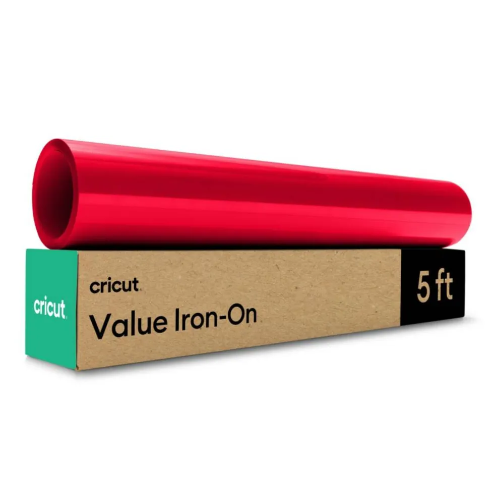 Cricut Value Iron-On for Custom Fabric, 12 in x 5 ft
