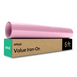 Cricut Value Iron-On for Custom Fabric, 12 in x 5 ft