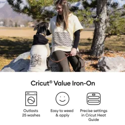 Cricut Value Iron-On for Custom Fabric, 12 in x 5 ft