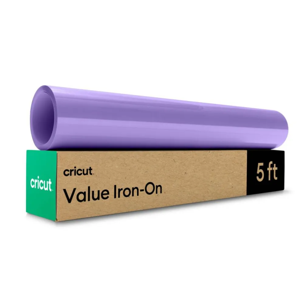 Cricut Value Iron-On for Custom Fabric, 12 in x 5 ft