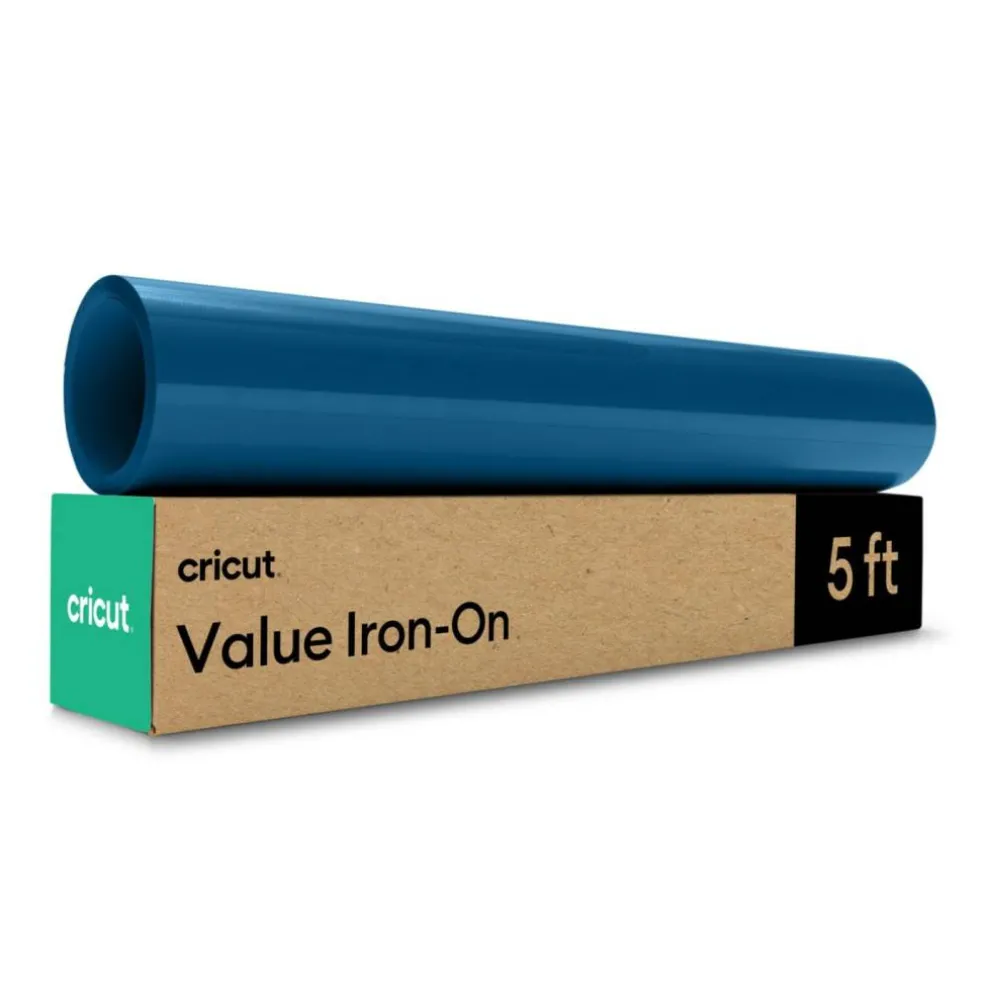Cricut Value Iron-On for Custom Fabric, 12 in x 5 ft
