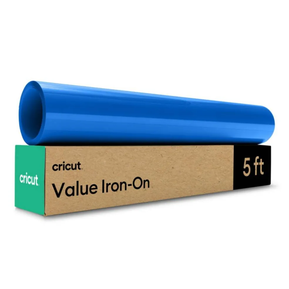 Cricut Value Iron-On for Custom Fabric, 12 in x 5 ft