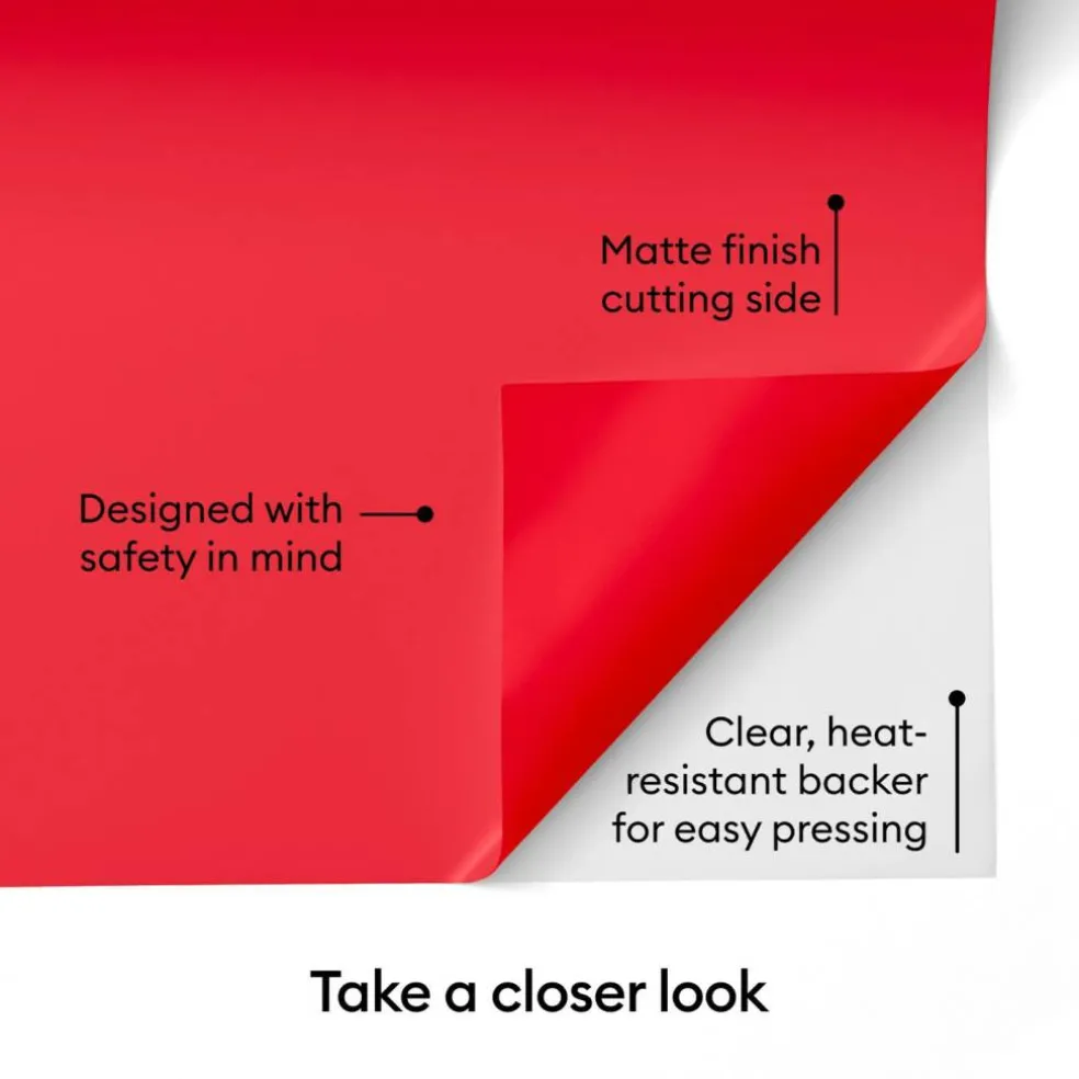Cricut Value Iron-On for Custom Fabric, 12 in x 5 ft
