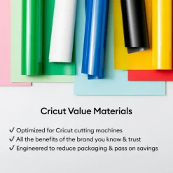 Cricut Value Iron-On for Custom Fabric, 12 in x 20 ft